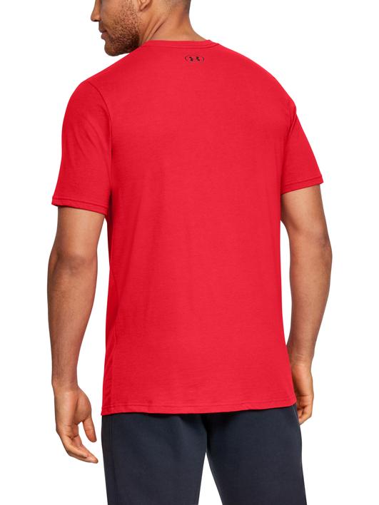 Kırmızı Erkek UA GL Foundation Kısa Kollu T-shirt