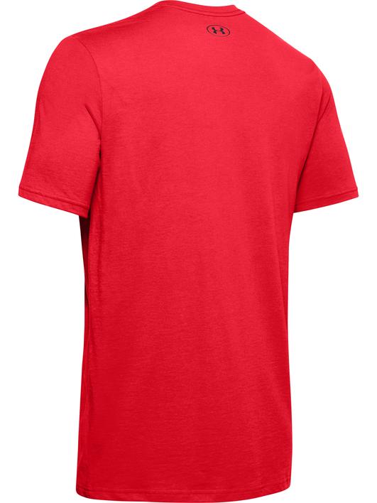 Kırmızı Erkek UA GL Foundation Kısa Kollu T-shirt