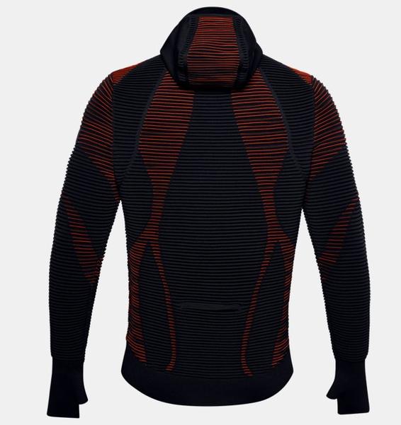 Siyah Erkek UA IntelliKnit Balaklavalı Kapüşonlu Üst