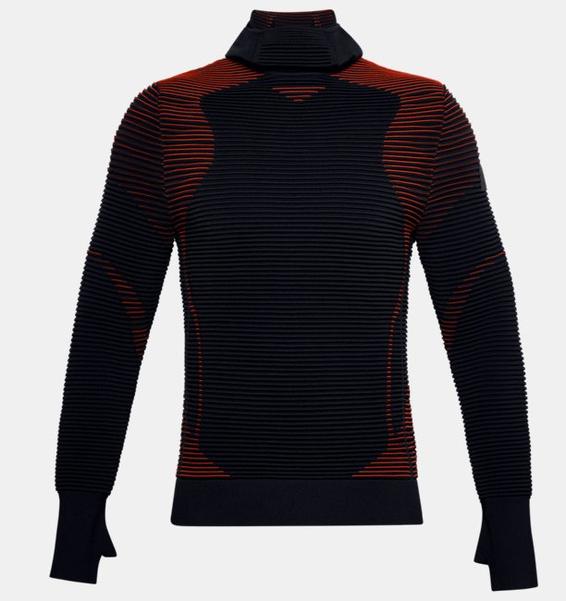 Siyah Erkek UA IntelliKnit Balaklavalı Kapüşonlu Üst