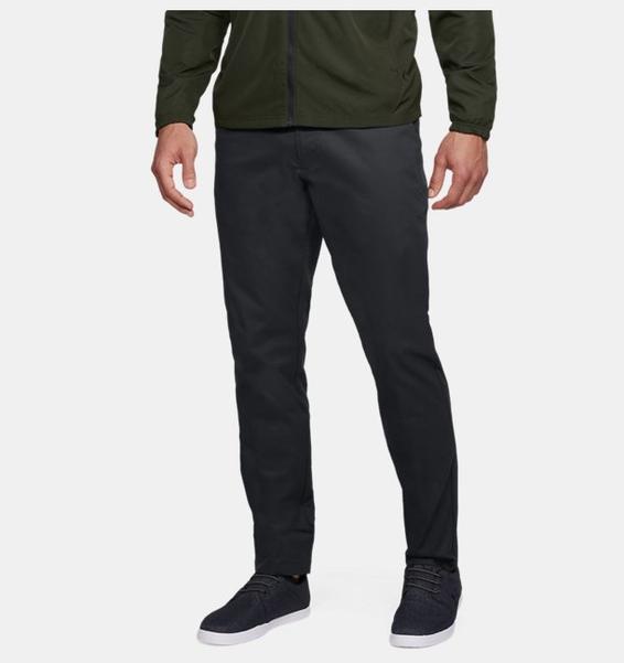 Siyah Erkek UA Showdown Chino Dar Paça Pantolon