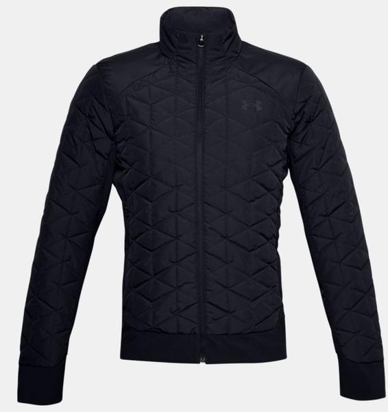 Siyah Erkek ColdGear® Reactor Run Hybrid Mont