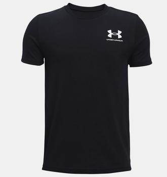 Erkek Çocuk UA Sportstyle Left Chest Kısa Kollu