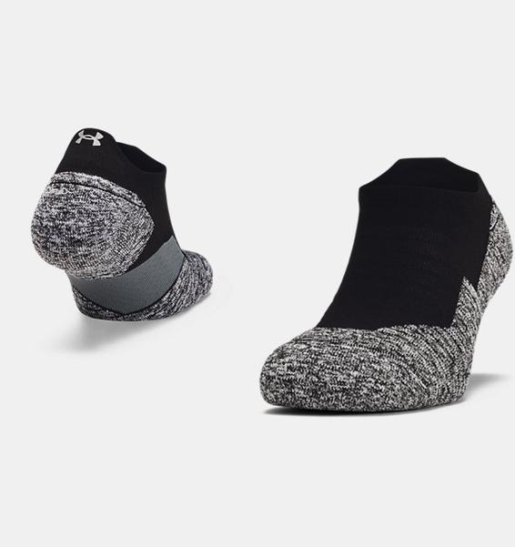 Siyah Erkek UA Charged Cushion No Show Tab Çorap