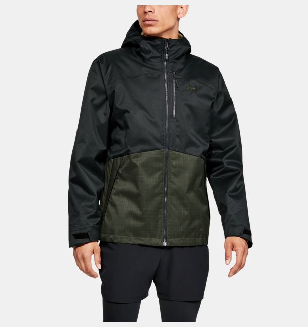Erkek UA Porter 3-in-1 Ceket Siyah
