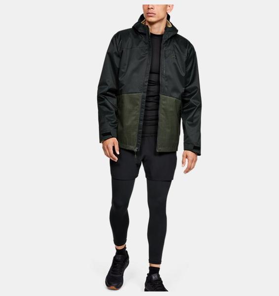Siyah Erkek UA Porter 3-in-1 Ceket