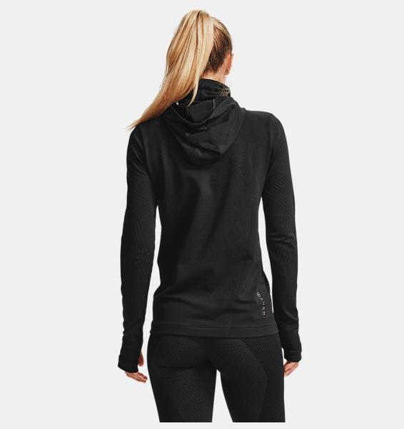 Siyah Kadın UA RUSH™ ColdGear® Seamless Balaklava