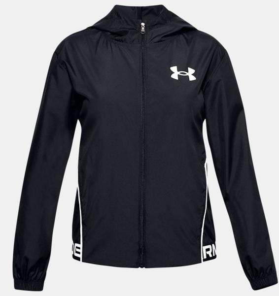 Siyah Kız Çocuk UA Play Up Woven Mont