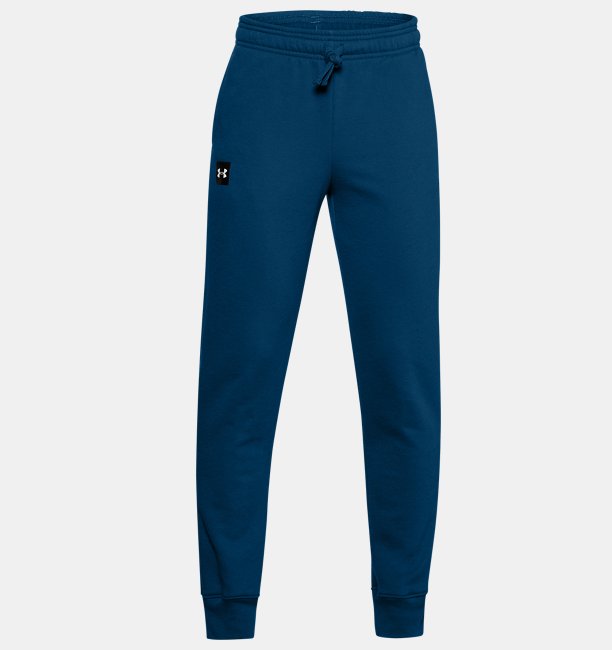 Erkek Çocuk UA Rival Fleece Jogger Eşofman Altı Mavi