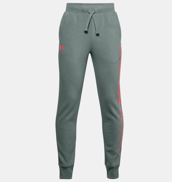 Mavi Erkek Çocuk UA Rival Fleece Graphic Jogger Eşofman Altı