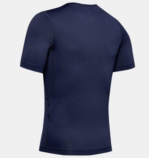 Lacivert Erkek UA RUSH™ Compression Kısa Kollu