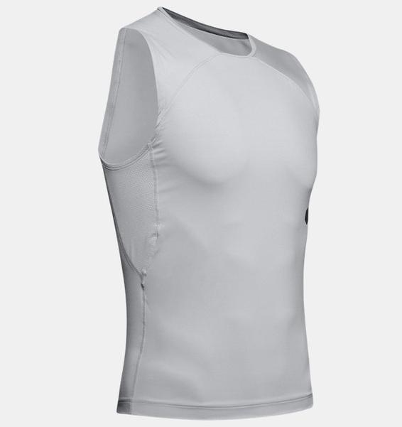 Gri Erkek UA RUSH™ Compression Kolsuz