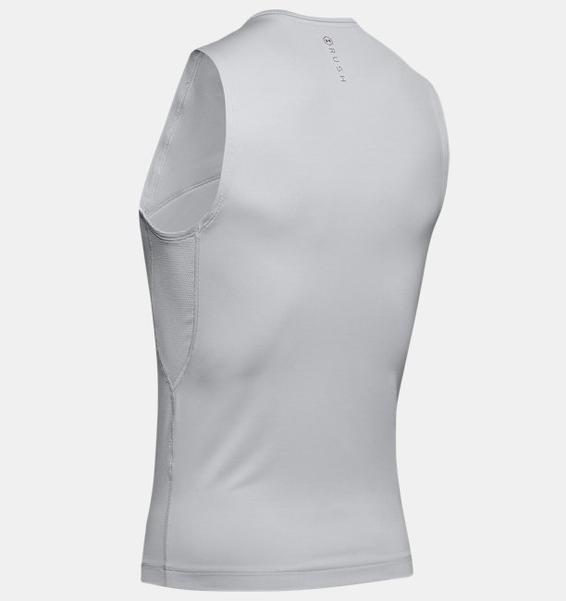 Gri Erkek UA RUSH™ Compression Kolsuz