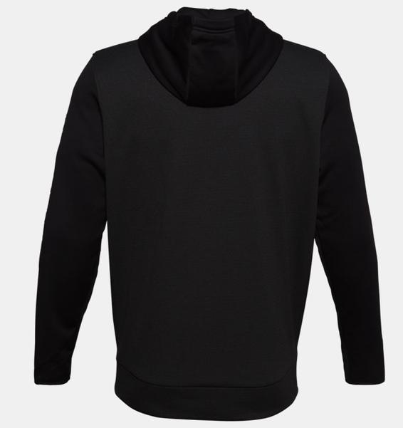 Siyah Erkek Armour Fleece® Textured Kapüşonlu Üst
