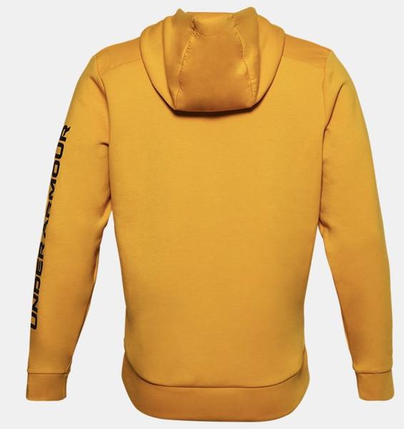 Sarı Erkek UA Summit Knit Kapüşonlu Üst