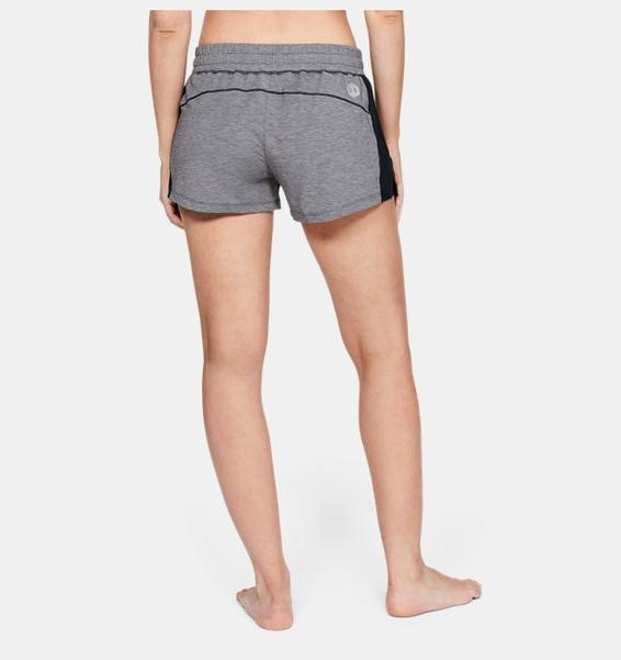 Siyah Kadın UA Recover Sleepwear Şort