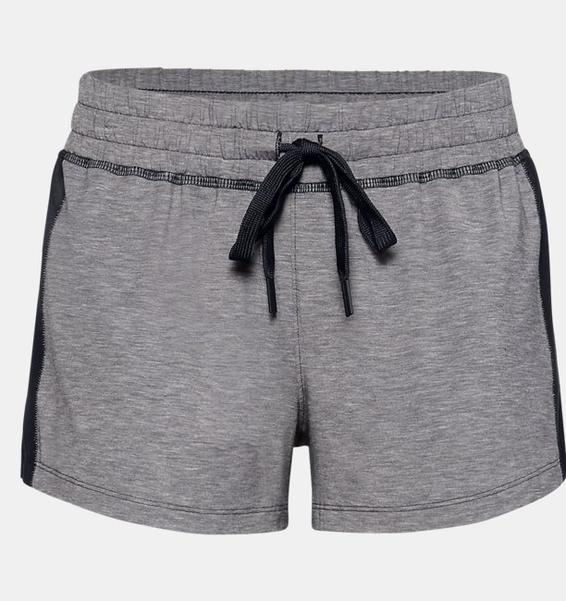 Siyah Kadın UA Recover Sleepwear Şort