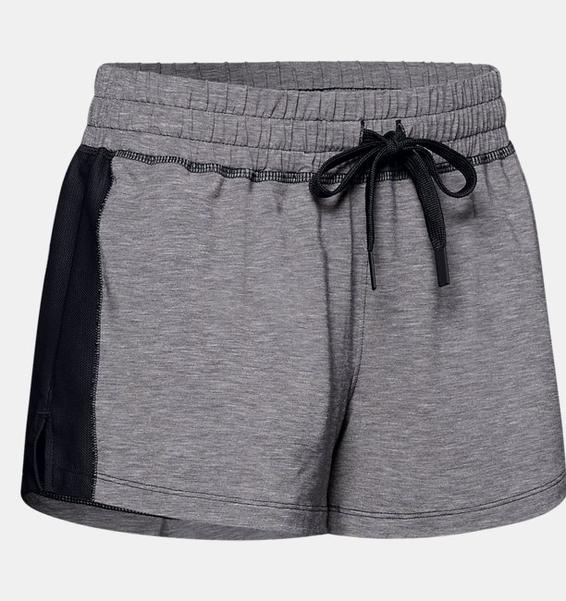 Siyah Kadın UA Recover Sleepwear Şort