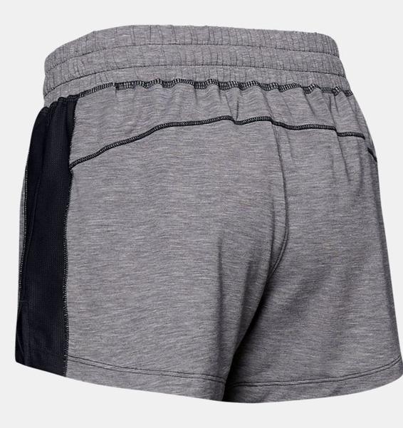 Siyah Kadın UA Recover Sleepwear Şort