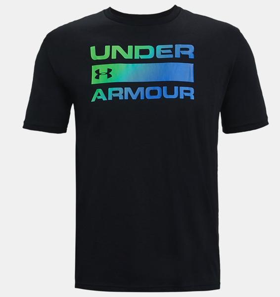 Siyah Erkek UA Team Issue Wordmark Kısa Kollu