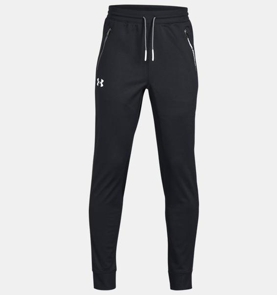 Siyah Erkek Çocuk UA Pennant Tapered Eşofman Altı