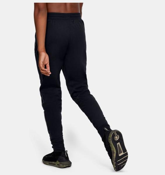 Siyah Erkek Çocuk UA Pennant Tapered Eşofman Altı