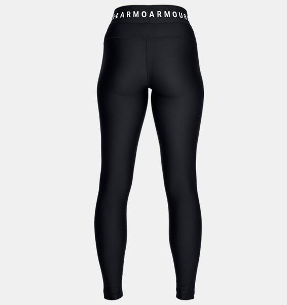 Siyah Kadın HeatGear® Armour Branded Waistband Tayt