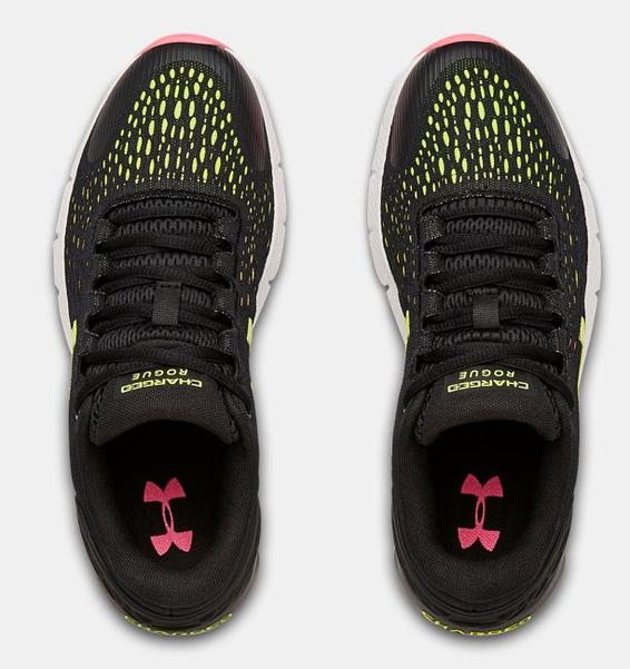 Siyah Grade School UA Charged Rogue 2 Koşu Ayakkabısı