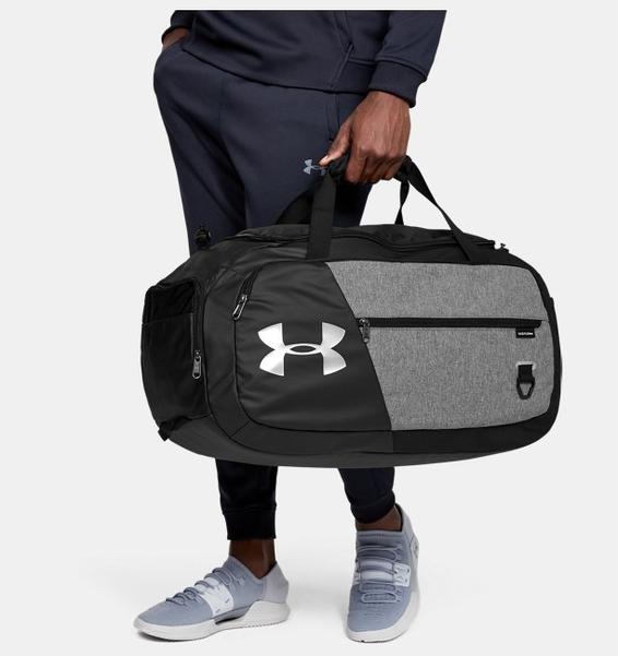 Gri UA Undeniable Duffel 4.0 Orta Boy Silindir Çanta