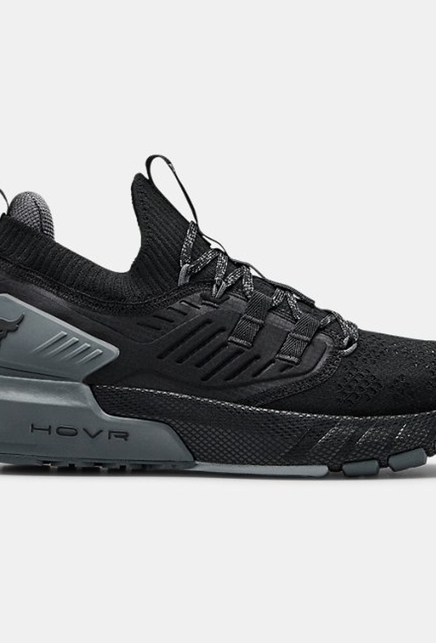 Erkek UA Project Rock 3 Antrenman Ayakkabısı Siyah 194512985815