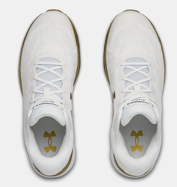 Beyaz Erkek UA Charged Bandit 6 Koşu Ayakkabısı