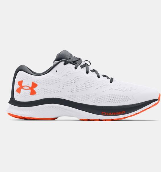 Beyaz Erkek UA Charged Bandit 6 Koşu Ayakkabısı