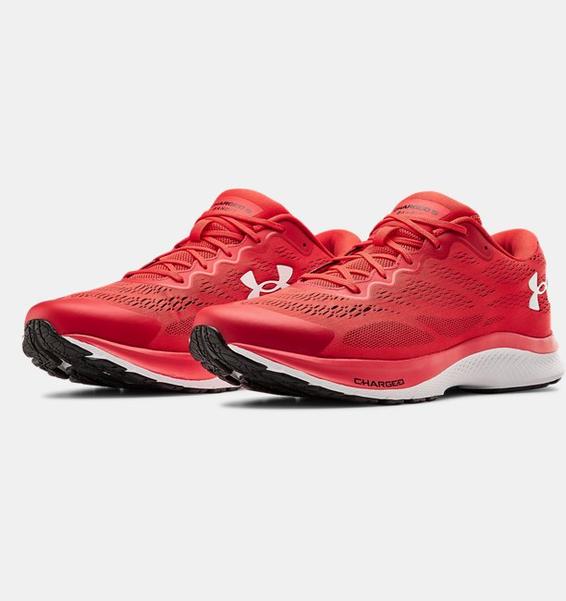 Kırmızı Erkek UA Charged Bandit 6 Koşu Ayakkabısı