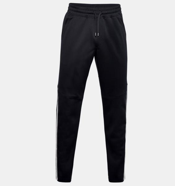 Siyah Erkek UA Recover Knit Warm-Up Eşofman Altı
