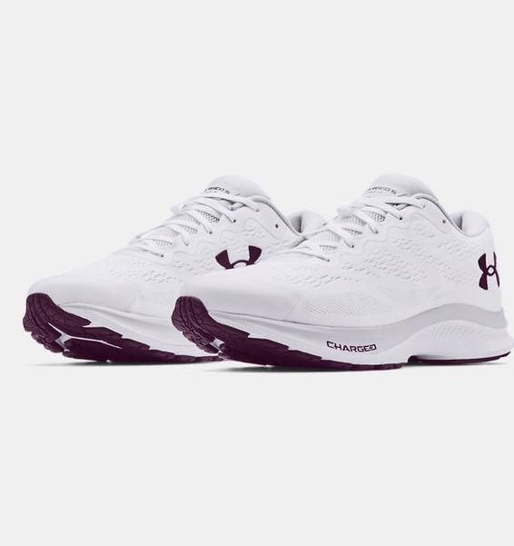 Beyaz Kadın UA Charged Bandit 6 Koşu Ayakkabısı