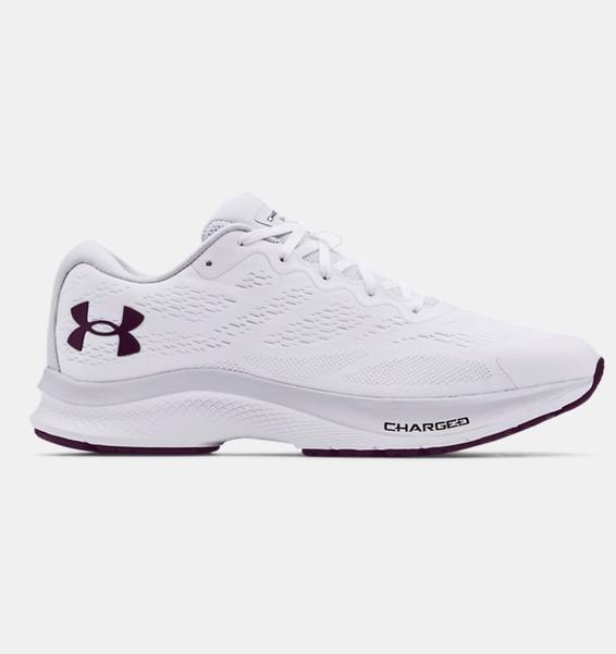Beyaz Kadın UA Charged Bandit 6 Koşu Ayakkabısı