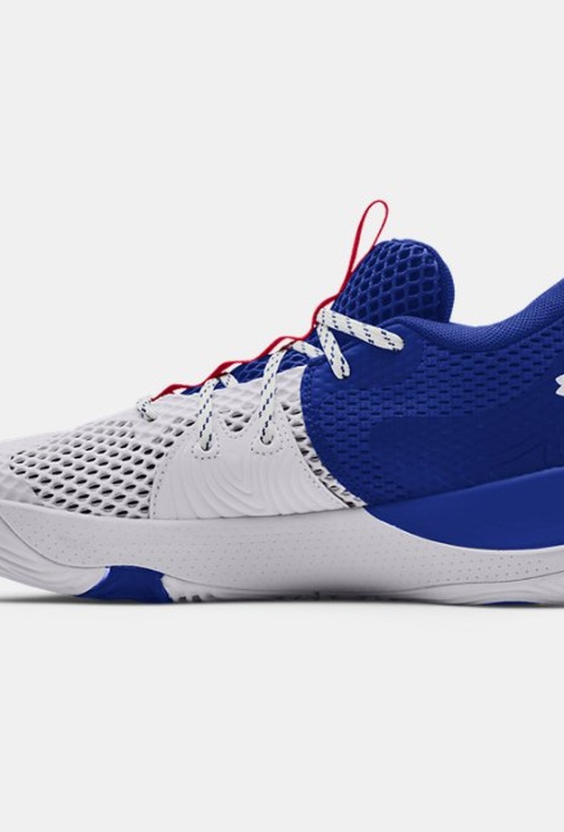 Unisex UA Embiid One Basketbol Ayakkabısı Beyaz 194514239237