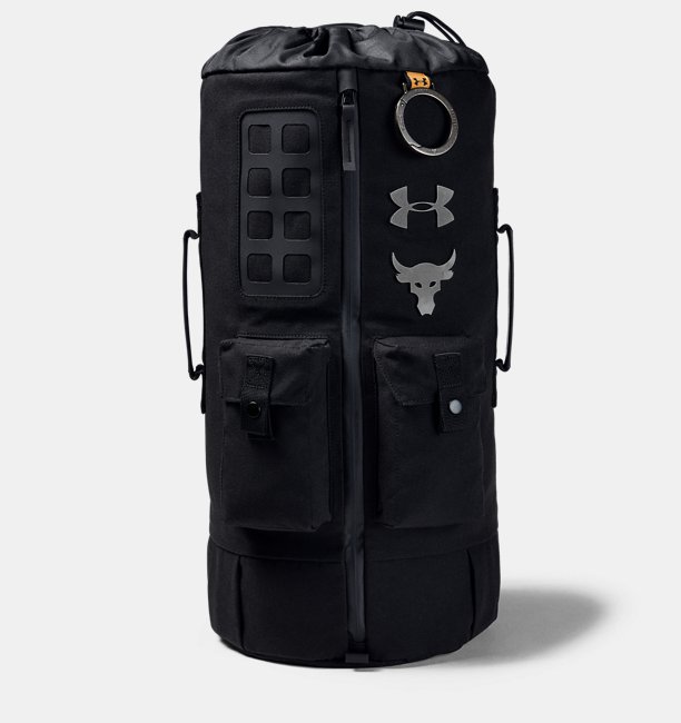 Erkek UA x Project Rock 60 Çanta Siyah