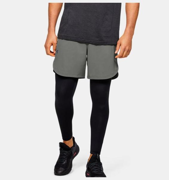 Yeşil Erkek UA Stretch Woven Şort