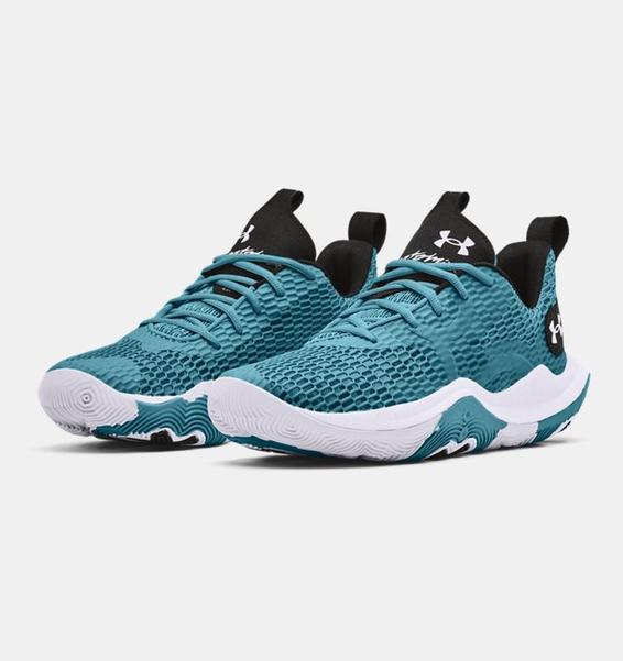 Mavi Unisex UA Spawn 3 Basketbol Ayakkabısı