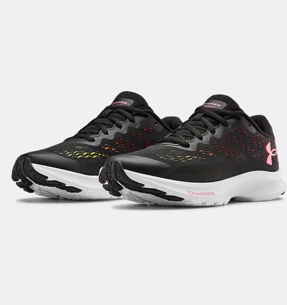 Siyah Kız Çocuk UA Charged Bandit 6 Koşu Ayakkabısı