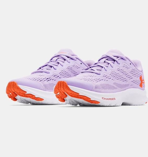 Mor Kız Çocuk UA Charged Bandit 6 Koşu Ayakkabısı