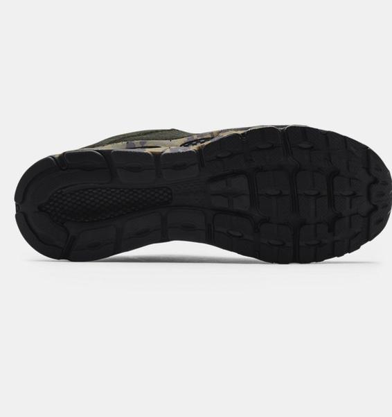 Yeşil Erkek UA HOVR™ Infinite 3 Camo Koşu Ayakkabısı