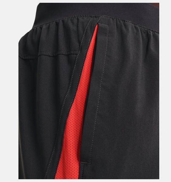 Gri Erkek UA Launch 7" Koşu Şortu