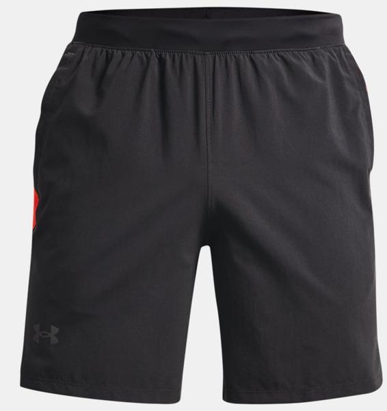 Gri Erkek UA Launch 7" Koşu Şortu