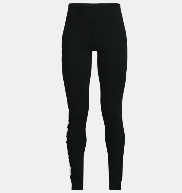 Kız Çocuk UA Sportstyle Markalı Tayt Siyah