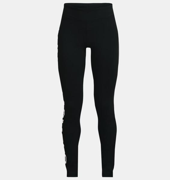 Siyah Kız Çocuk UA Sportstyle Markalı Tayt