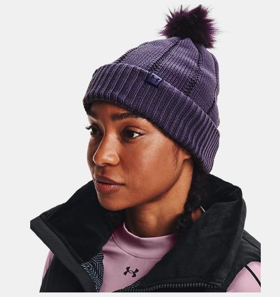 Mor Kadın UA Around Town ColdGear® Infrared Bere