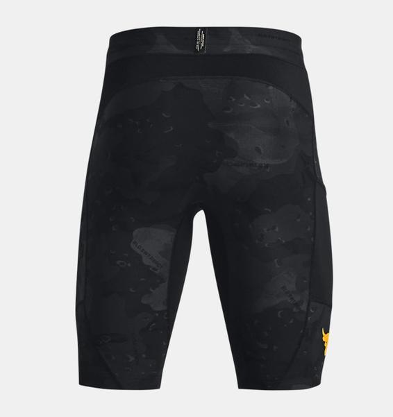 Siyah Erkek Project Rock Camo Compression Şort