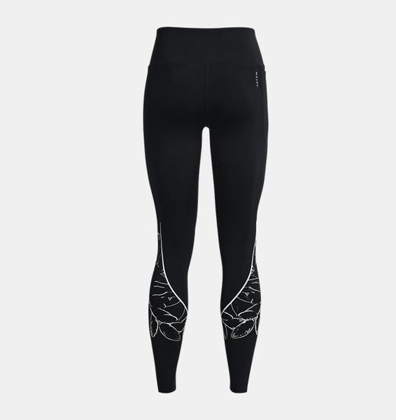 Siyah Kadın UA SmartForm RUSH™ Custom Length Tayt